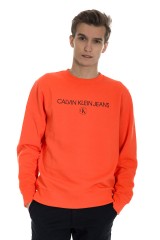 Bluza wkładana pomarańczowa ARCHIVE LOGO CALVIN KLEIN JEANS