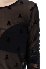 Bluzka transparentna PATRIZIA PEPE