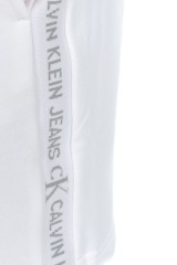 Szorty dresowe białe z logo CALVIN KLEIN JEANS