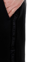 Szorty dresowe czarne z logo CALVIN KLEIN JEANS