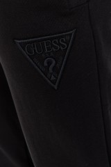 Spodnie dresowe z logo czarne GUESS