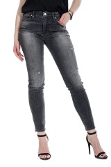 Spodnie jeansowe z przetarciami SUPER SKINNY ARMANI EXCHANGE