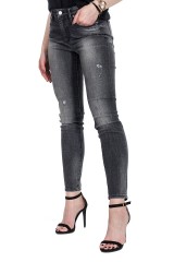 Spodnie jeansowe z przetarciami SUPER SKINNY ARMANI EXCHANGE