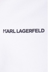 Bluza wkładana z logo biała KARL LAGERFELD