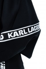 Bluza rozpinana LOGO TAPE ZIP KARL LAGERFELD