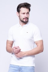 Polo biała CLASSICS SOLID TOMMY JEANS