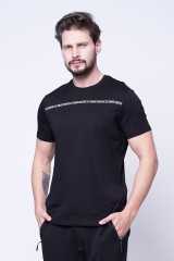 T-shirt czarny ARMANI EXCHANGE