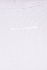Bluza wkładana z logo beżowa CALVIN KLEIN JEANS