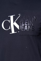 Longsleeve z logo czarny CALVIN KLEIN JEANS
