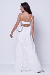 Sukienka biała NATURALE PINKO