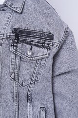 Kurtka jeansowa z logo UNISEX DENIM KARL LAGERFELD