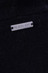 Spodnie dresowe czarne WOOL BLEND MICHAEL KORS