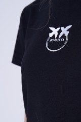T-shirt czarny BUSSOLOTTO PINKO
