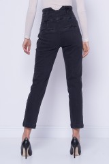 Spodnie jeansowe z paskiem ARIEL 16 PINKO
