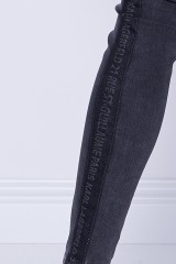Spodnie jeansowe STRIPE SKINNY KARL LAGERFELD