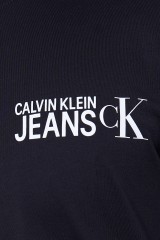 Longsleeve czarny z logo CALVIN KLEIN JEANS