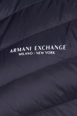 Kurtka puchowa z logo ARMANI EXCHANGE
