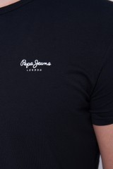 T-shirt czarny ORIGINAL BASIC 3 PEPE JEANS