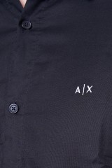 Koszula z klasycznym logo czarny ARMANI EXCHANGE