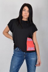 T-shirt CAP-SLEEVE LOGO CALVIN KLEIN JEANS