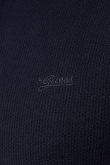 Sweter z logo na piersi GUESS