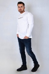 Longsleeve TJM SMALL TEXT WHITE TOMMY JEANS