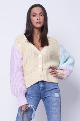 Sweter kolorowy KERRY FOR LOVE & LEMONS
