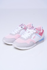 Sneakersy PINK PEPE JEANS