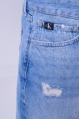 Szorty jeansowe z przetarciami CALVIN KLEIN