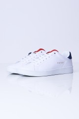 Sneakersy białe RETRO COURT CLEAN CUPSOLE TOMMY HILFIGER