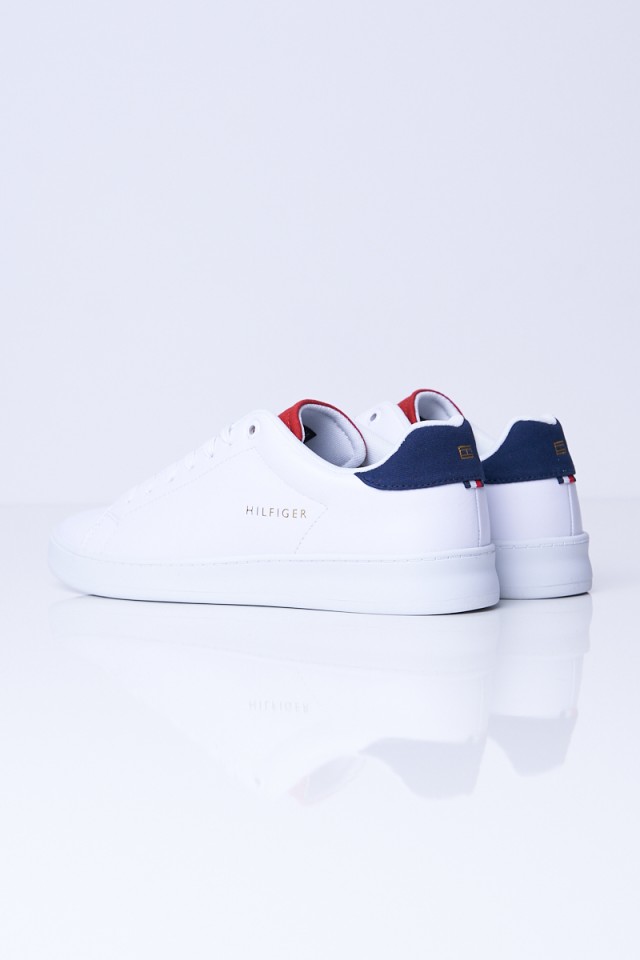 Sneakersy białe RETRO COURT CLEAN CUPSOLE TOMMY HILFIGER