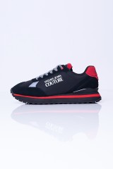Sneakersy czarno-czerwone FONDO SPYKE VESACE JEANS COUTURE
