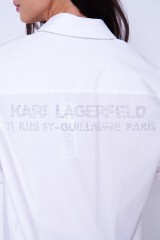 Koszula długa TUNIC LOGO SHIRT KARL LAGERFELD