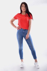 T-shirt TJW SOFT JERSEY TEE RED TOMMY JEANS