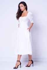 Sukienka biała FOR LOVE & LEMONS