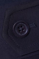 Spodnie materiałowe czarne MICHAEL KORS