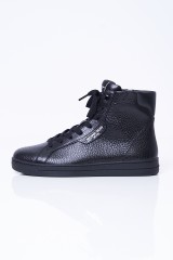Sneakersy czarne KEATING HIGH TOP MICHAEL KORS