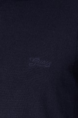 Sweter czarny z napisem GUESS