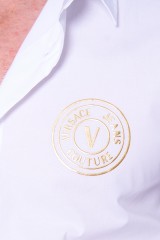 Koszula biała z logo VERSACE JEANS COUTURE