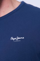 T-shirt granatowy ORIGINAL BASIC PEPE JEANS