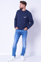 Sweter granatowy SIGNATURE TOMMY JEANS
