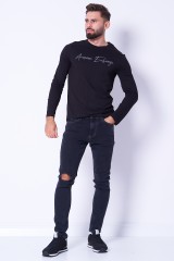 Spodnie jeansowe czarne SCANTON TOMMY JEANS