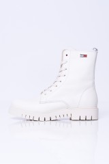 Botki beżowe LACE UP WMNS BOOT TOMMY JEANS