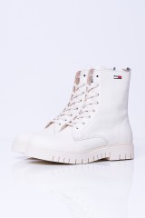 Botki beżowe LACE UP WMNS BOOT TOMMY JEANS