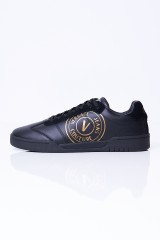 Sneakersy czarne ze złotym logo FONDO BROOKLYN VERSACE JEANS COUTURE