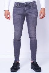 Spodnie jeansowe szare CALVIN KLEIN JEANS
