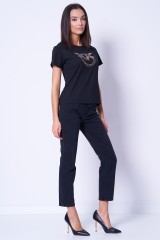 Spodnie jeansowe czarne SISSY 4 SLIM PINKO