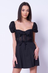 Sukienka mini czarna FOR LOVE & LEMONS