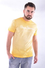 T-shirt WEST SIR YELLOW PEPE JEANS
