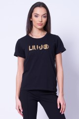 T-shirt z logo LIU JO